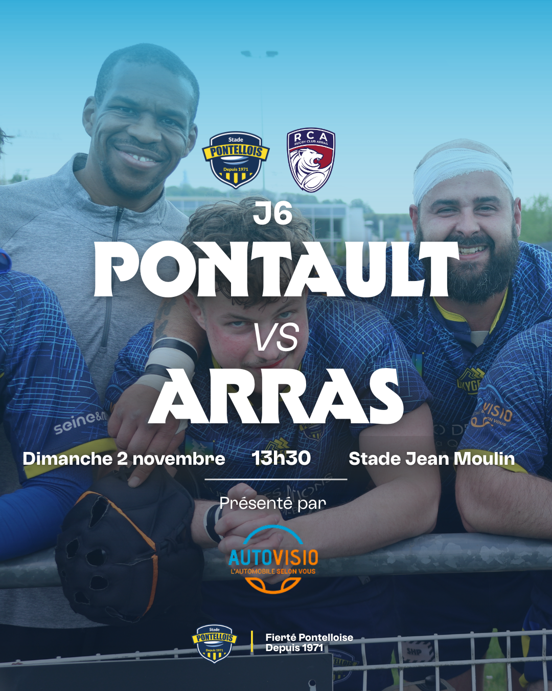 Fédérale 3 : Stade Pontellois vs Arras